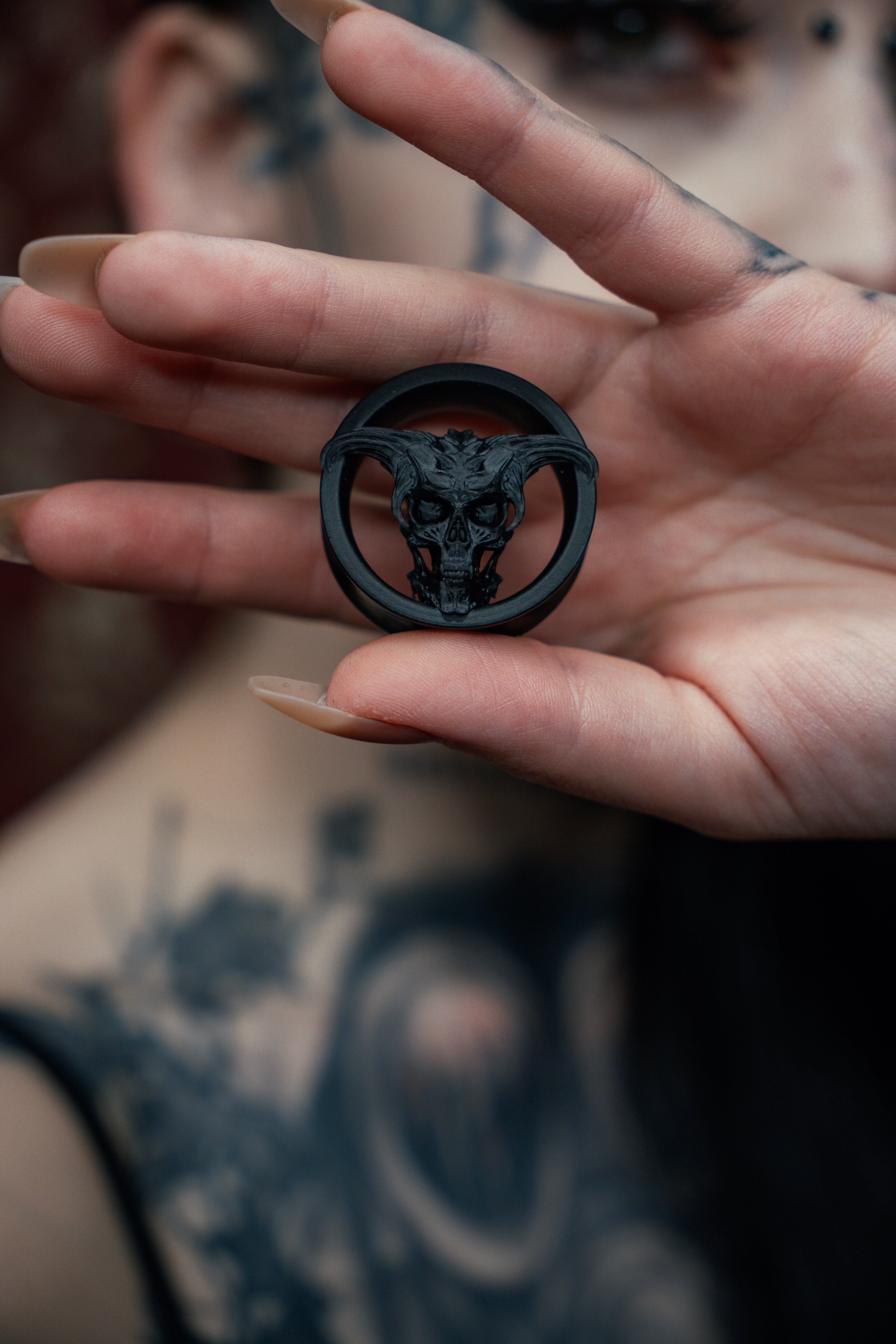 One Pair of Demon Skull Tunnels